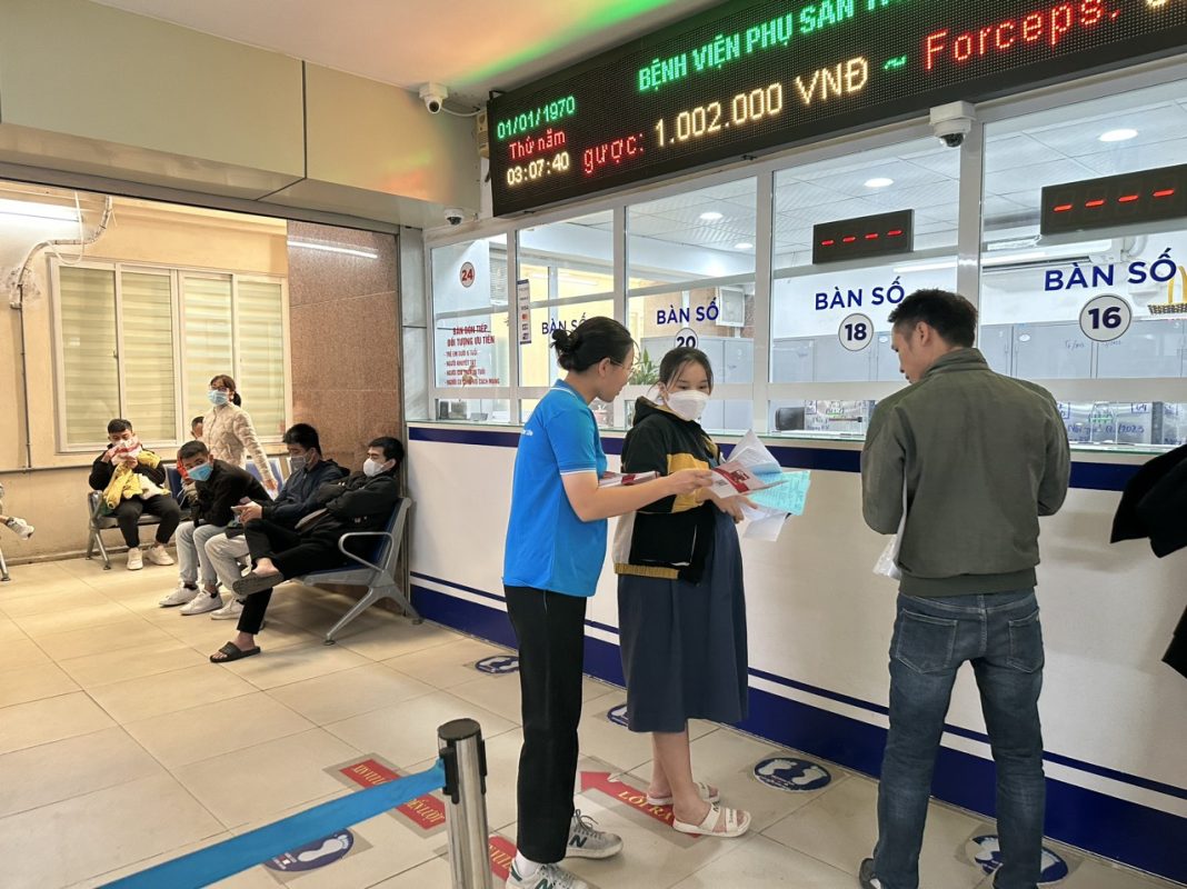 Hoạt động sampling tại bệnh viện